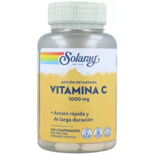 Solaray vitamina c 1000mg x 100 comprimidos