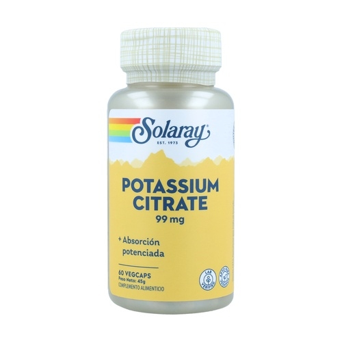 Solaray potasio citrato 60caps