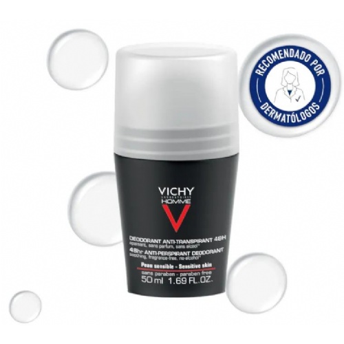 Vichy homme desodorante piel sensible (50 ml)