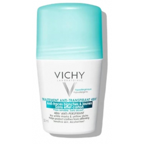 Vichy deo antitrasp antimanch 48 hor roll-on 50