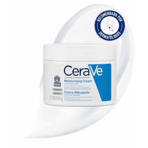 Cerave crema hidratante piel seca (1 envase 340 g)