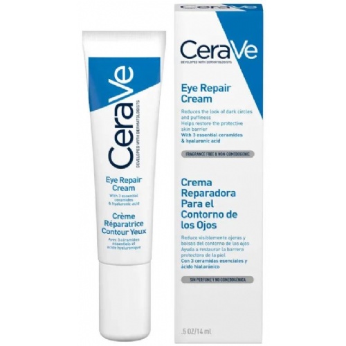 Cerave crema reparadora contorno de ojos (1 envase 14 ml)