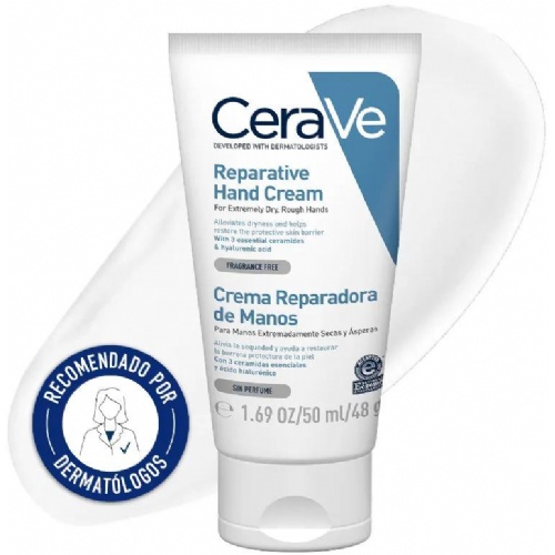 Cerave crema renovadora de manos (1 envase 50 ml)