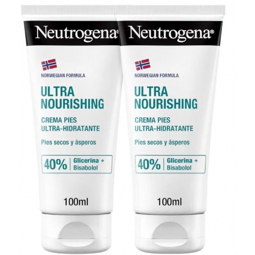 Neutrogena pies crema ultrahidratante (100 ml + 100 ml)