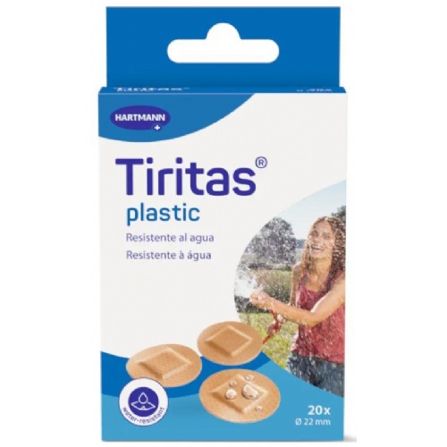 TIRITAS PLASTIC - APOSITO ADHESIVO (REDONDAS 22 MM 20 U)