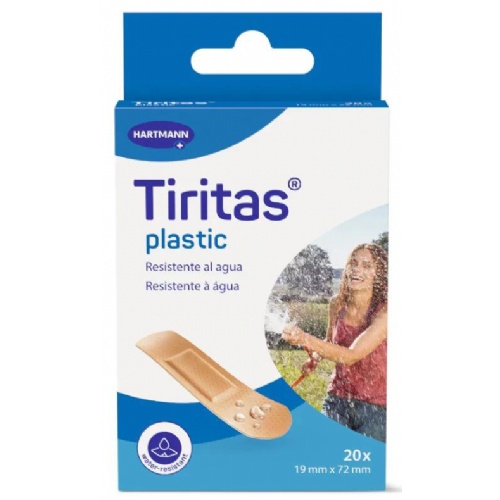 Tiritas plastic - aposito adhesivo (19 x 72 20 u)