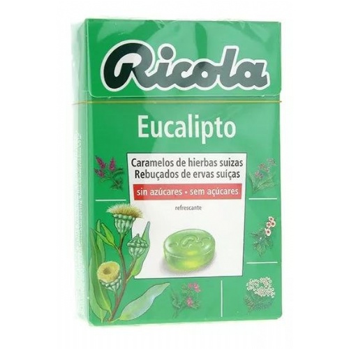 Ricola caramelos sin azucar (eucaliptus 50 g)