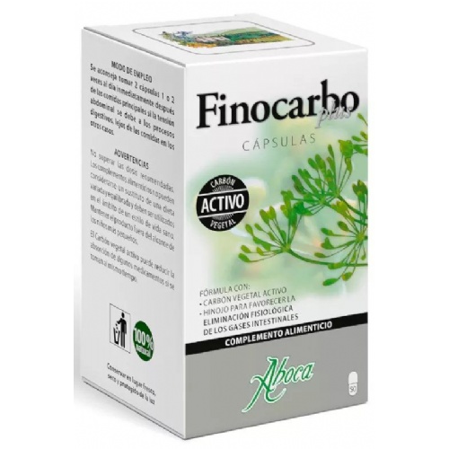 Finocarbo plus (500 mg 50 capsulas)