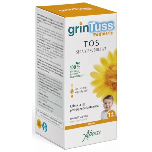 Grintuss jarabe con poliresin pediatric (180 ml)