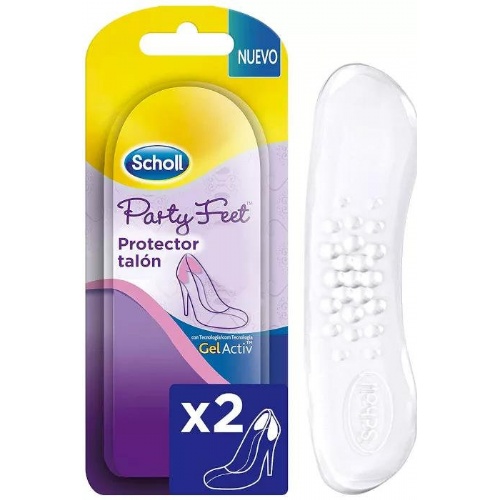 Talonera protectora - scholl party feet con tecnologia gelactiv (1 par)