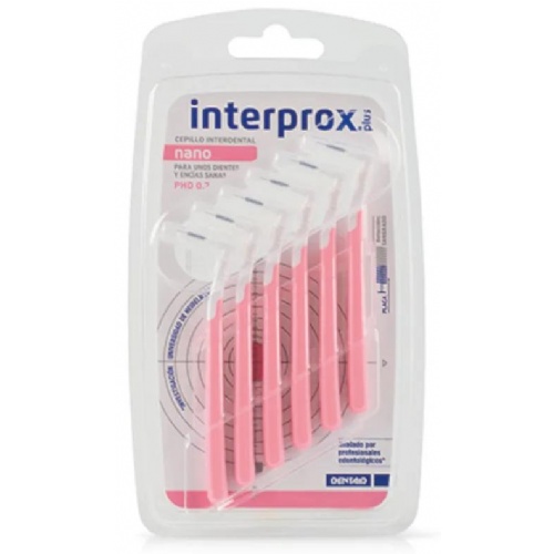 CEPILLO ESPACIO INTERPROXIMAL - INTERPROX PLUS (NANO 6 U)