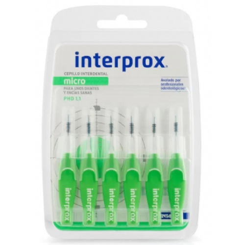 CEPILLO ESPACIO INTERPROXIMAL - INTERPROX (MICRO 6 U)