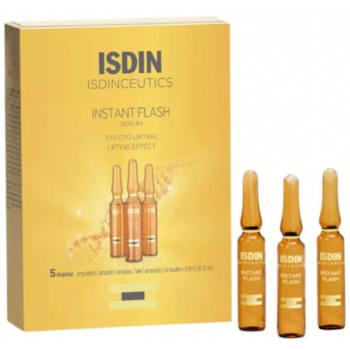 Isdinceutics instant flash (5 ampollas 2 ml)