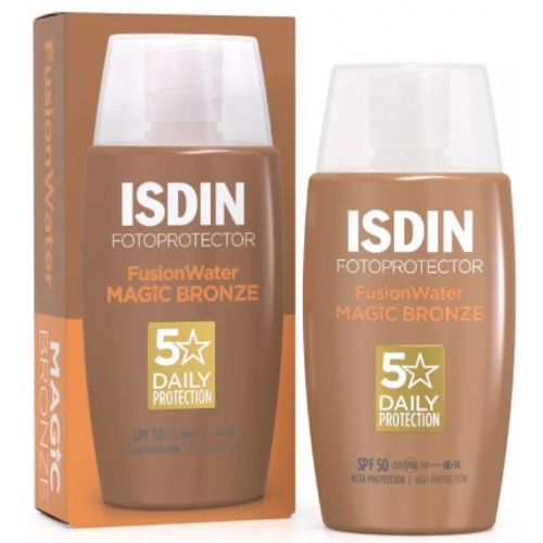 Fotoprotector isdin spf 50 fusion water color (1 envase 50 ml bronze)