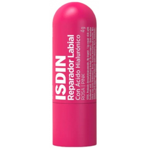 Isdin reparador labial  1 stick 4 g color rosa