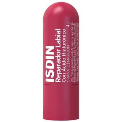 Isdin reparador labial  1 stick 4 g color granate