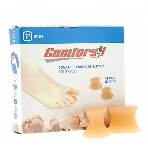 Separadedos - comforsil silicona (grueso t- med 2 u)