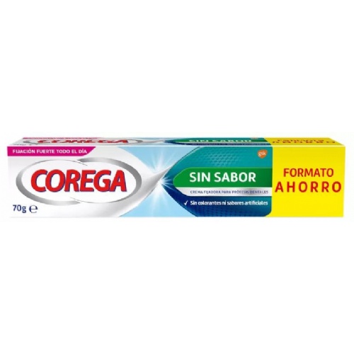 Corega crema sin sabor adhesivo protesis dental 1 envase 70 g - adhesivo protesis dental