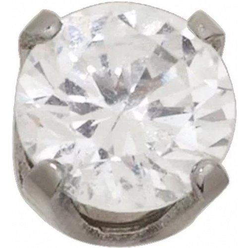 Inverness pendiente acero inoxidable (181c solitario natural 5 mm)