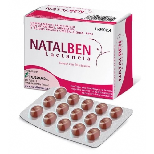 Natalben lactancia (60 capsulas)