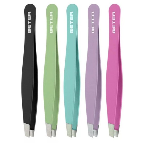Pinzas depilar - beter soft touch (punta oblicua 9.3 cm)