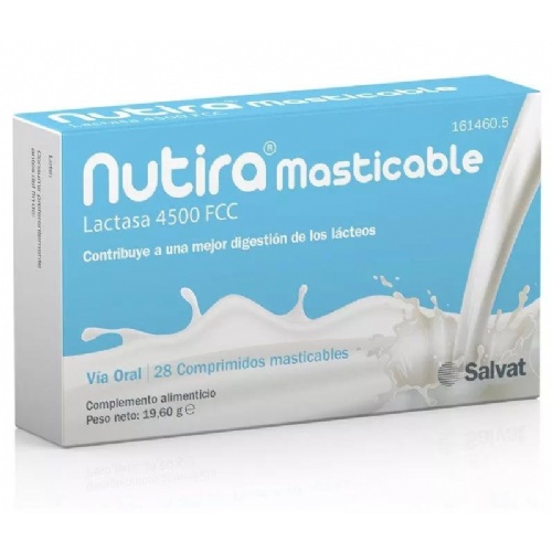 Nutira lactasa 4500 fcc (28 comprimidos masticables)