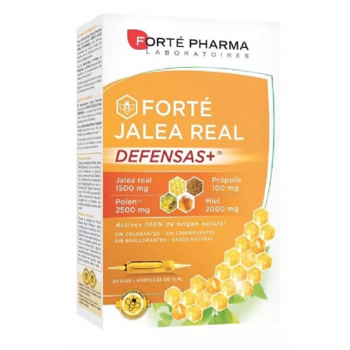 Forte jalea real defensas+  20 ampollas 10 ml