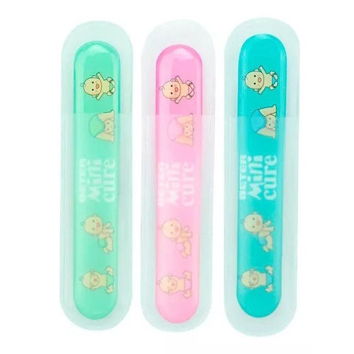 Lima de uñas - beter (fibra vidrio decorada 17.5 cm)