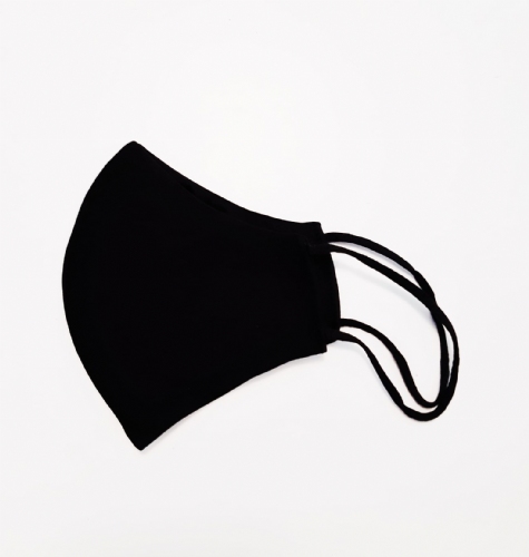 Mascarilla lavable ffp2 bozo negra talla L