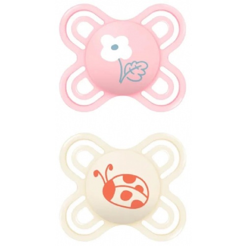 Chupete silicona mam perfect start 0 -2 meses r pack doble - mam perfect start