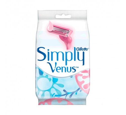 Gillette simply venus 4 unidades