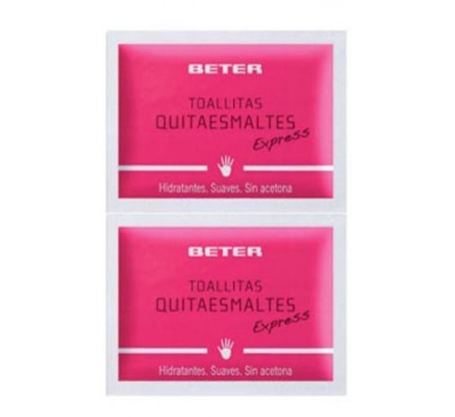 Beter toallita quitaesmalte express (10 toallitas)