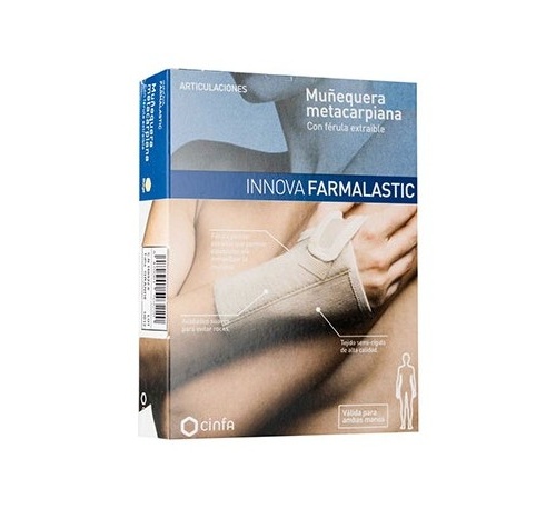 Muñequera metacarpiana - farmalastic innova ferula (t- med)