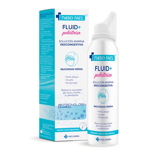 Naso faes fluid+ pediatrico limpieza nasal (100 ml)