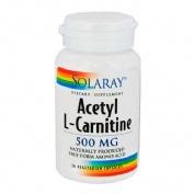 Solaray l-carnitine 500mg 30vegcaps