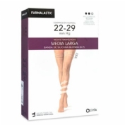 Media larga (a-f) comp normal - farmalastic blonda (beige t- gde)