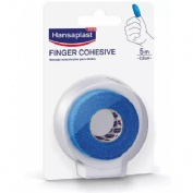 Venda cohesiva para dedos - hansaplast (azul 5 m x 2.5 cm)
