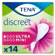 Absorbente incontinencia orina ligera - tena discreet ultra mini (28 unidades)
