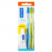 Cepillo dental adulto - vitis access (medio blister 2 unidades)