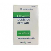 Cloruro potasico orravan (30 comprimidos)