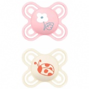 Chupete silicona mam perfect start 0 -2 meses r pack doble - mam perfect start