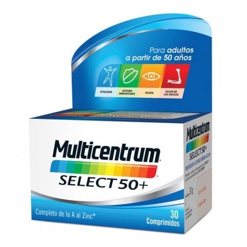 Multicentrum select 50+ (30 comprimidos)
